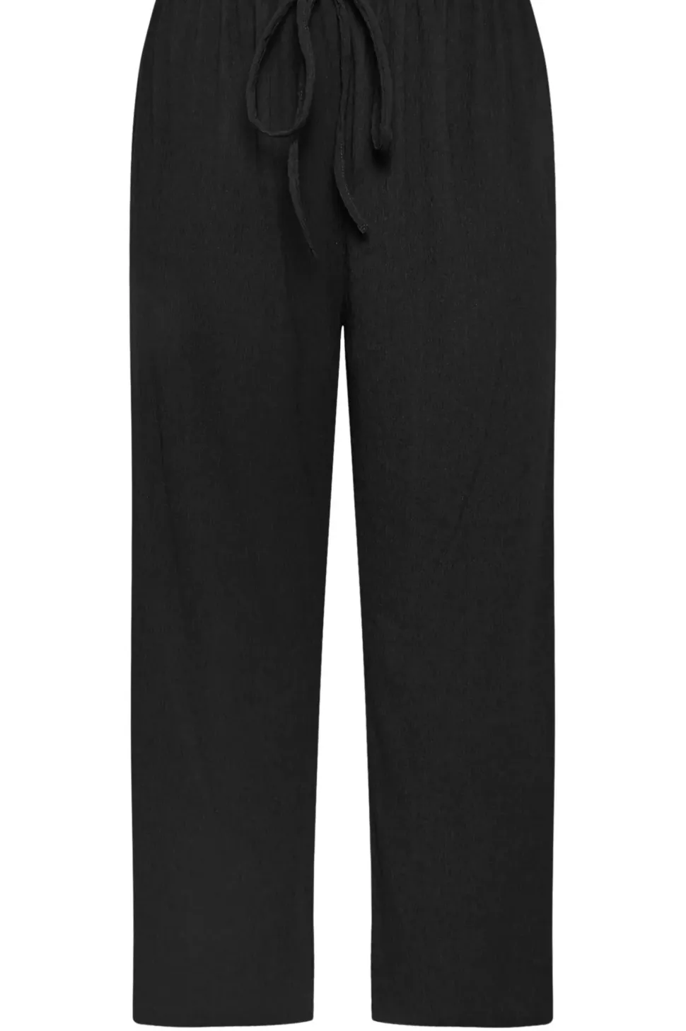 Textured Wide Leg Trousers