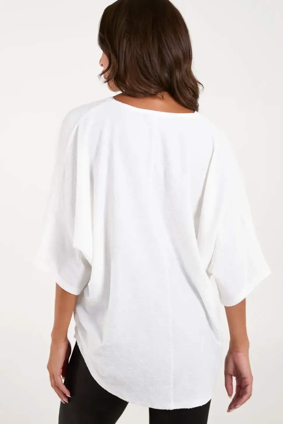 Textured Zip Top