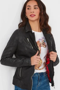 The Forever Black Leather Jacket