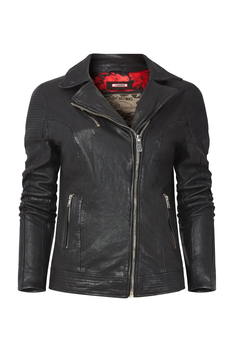 The Forever Black Leather Jacket