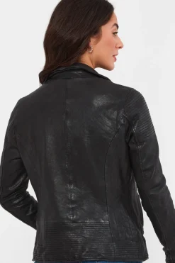 The Forever Black Leather Jacket