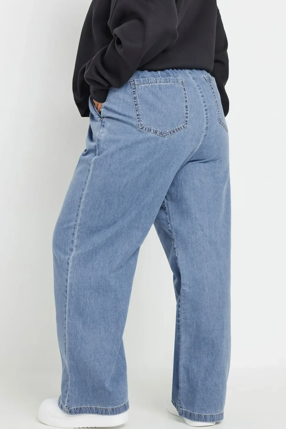 Tie Detail Denim Jeans