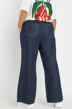 Tie Detail Denim Jeans