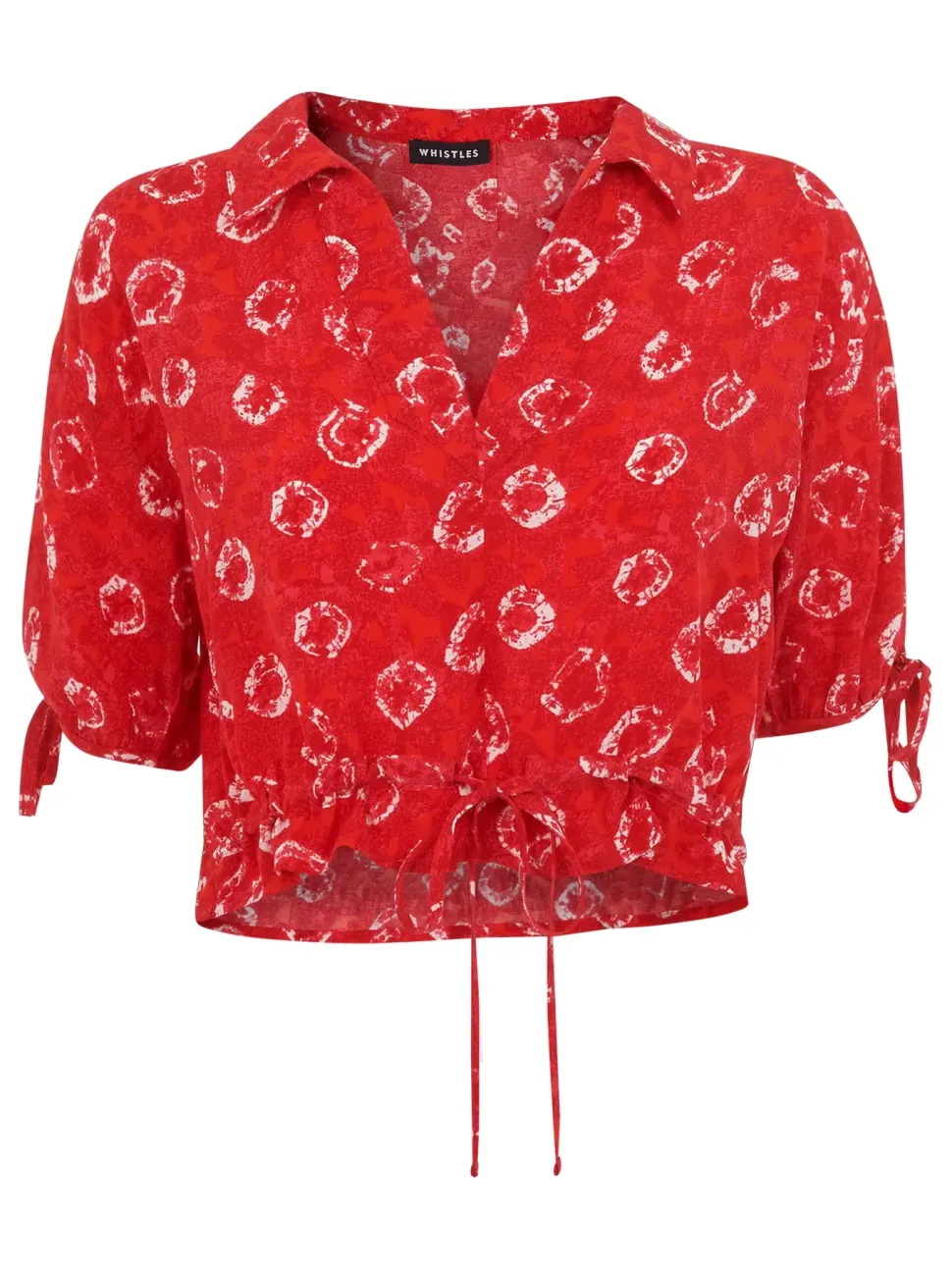 Tie Dye Floral Top-Tie Dye
