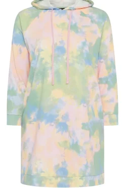 Tie Dye Hoodie Dress