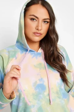 Tie Dye Hoodie Dress
