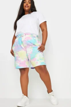 Tie Dye Jogger Shorts
