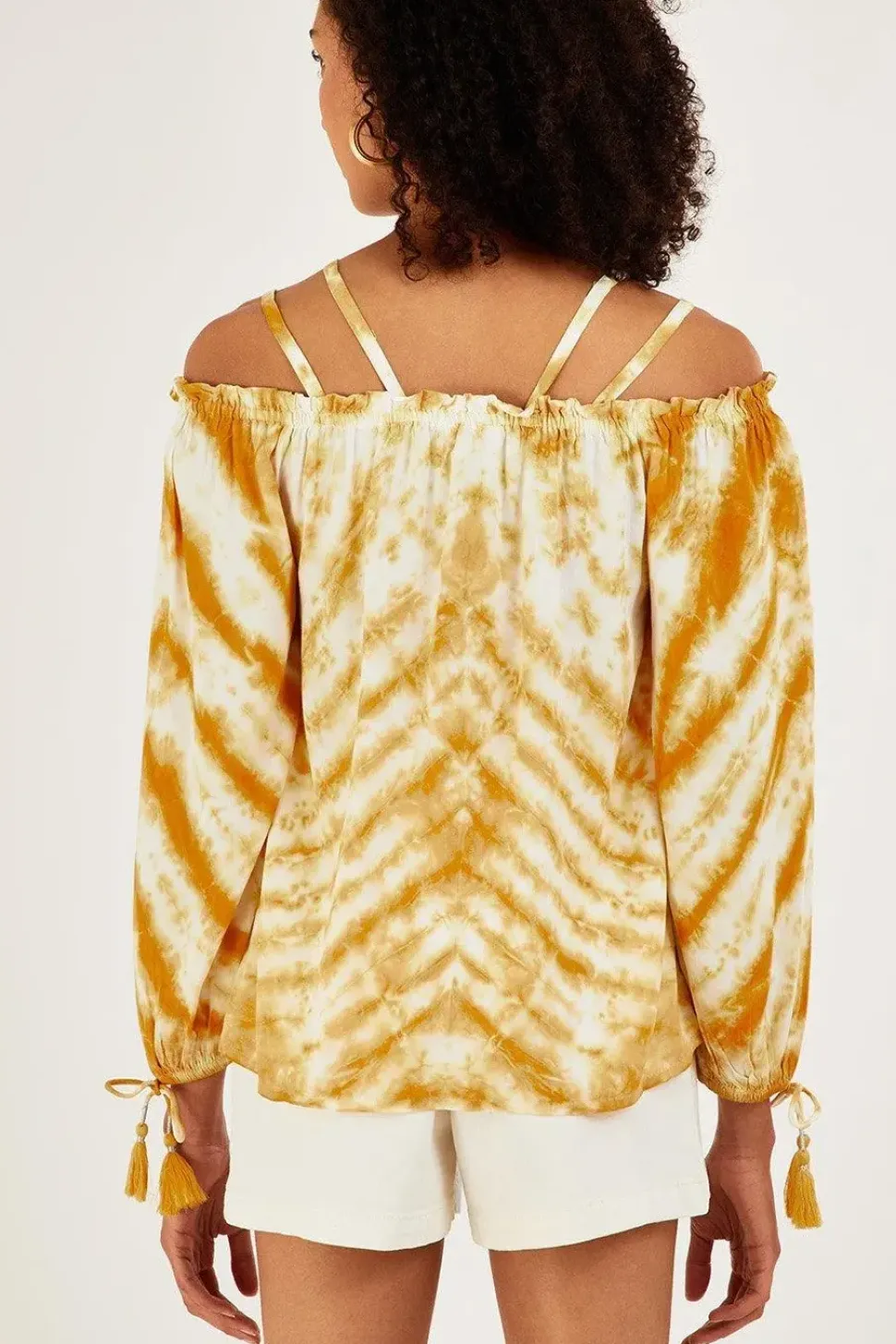 Tie Dye Printed Long Sleeve Top