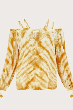 Tie Dye Printed Long Sleeve Top