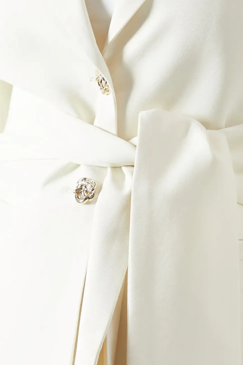 Tie Front Blazer