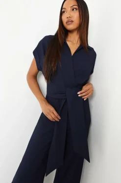 Tie Front Jumpsuit