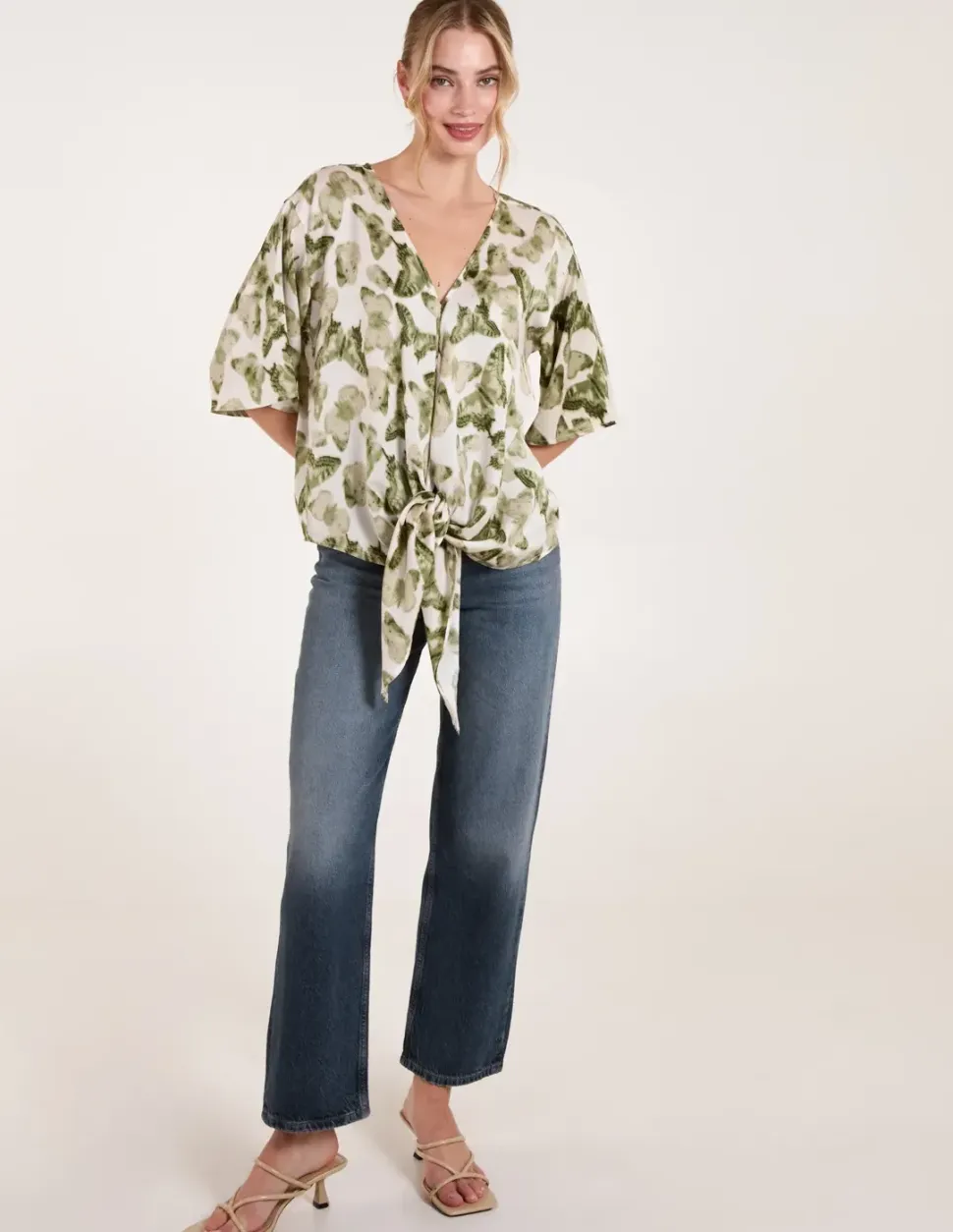 Tie Front Top
