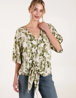 Tie Front Top