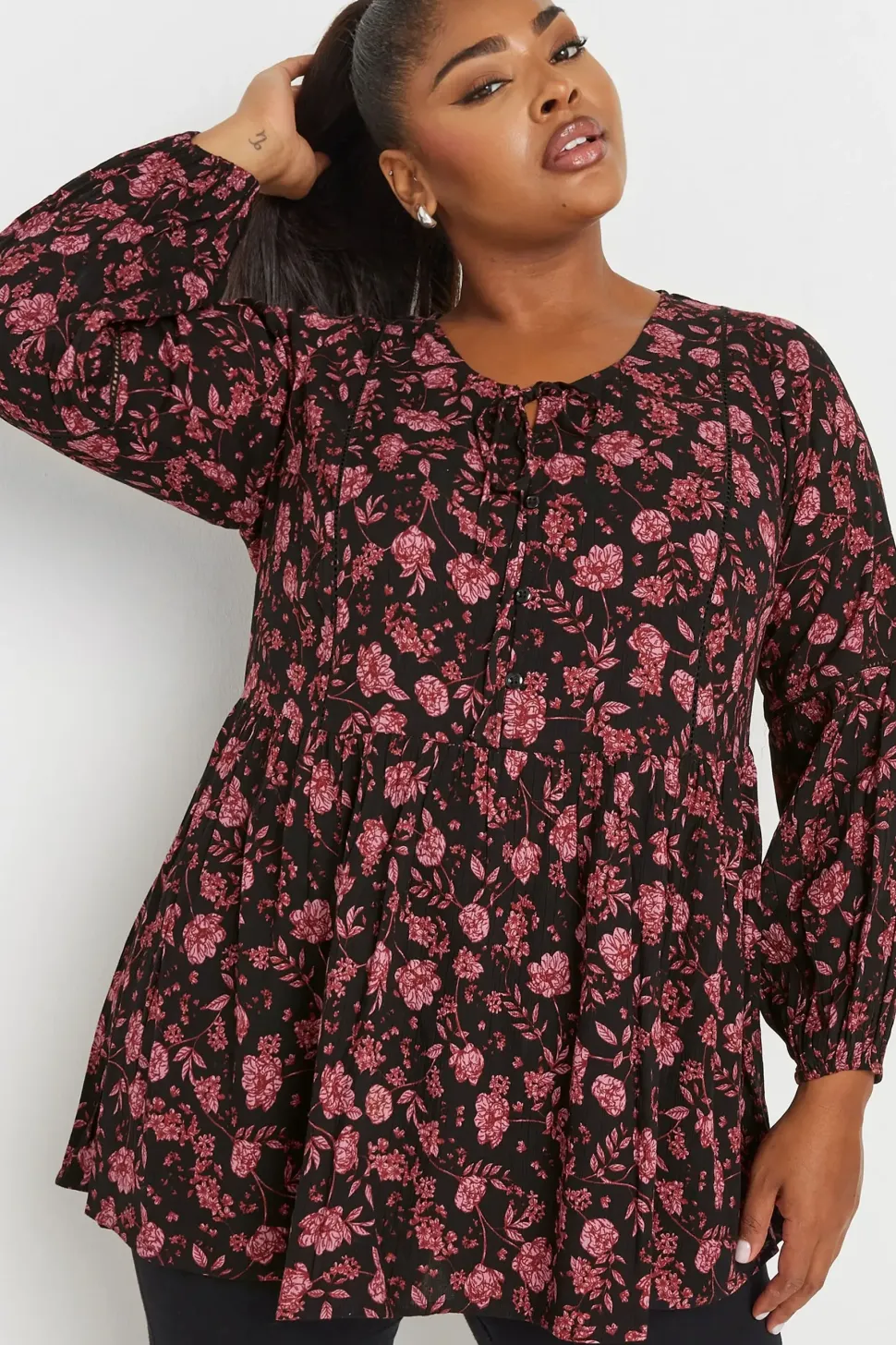Tie Neck Blouse