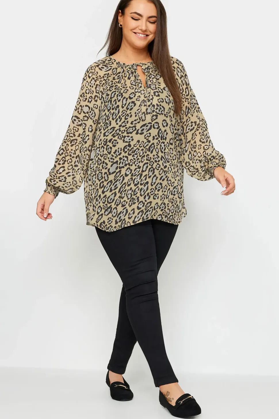 Tie Neck Blouse