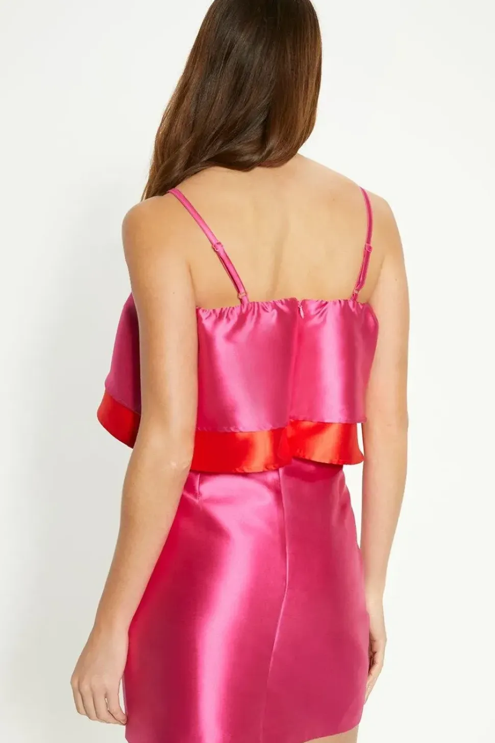 Tiered Frill Detail Mini Dress