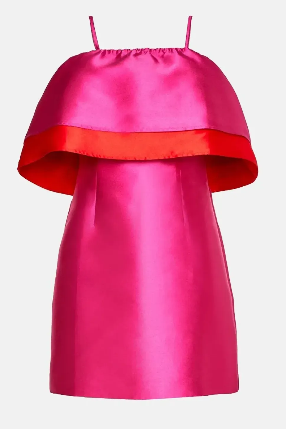 Tiered Frill Detail Mini Dress