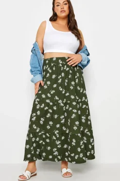 Tiered Maxi Skirt