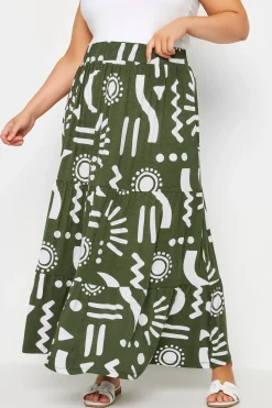 Tiered Maxi Skirt