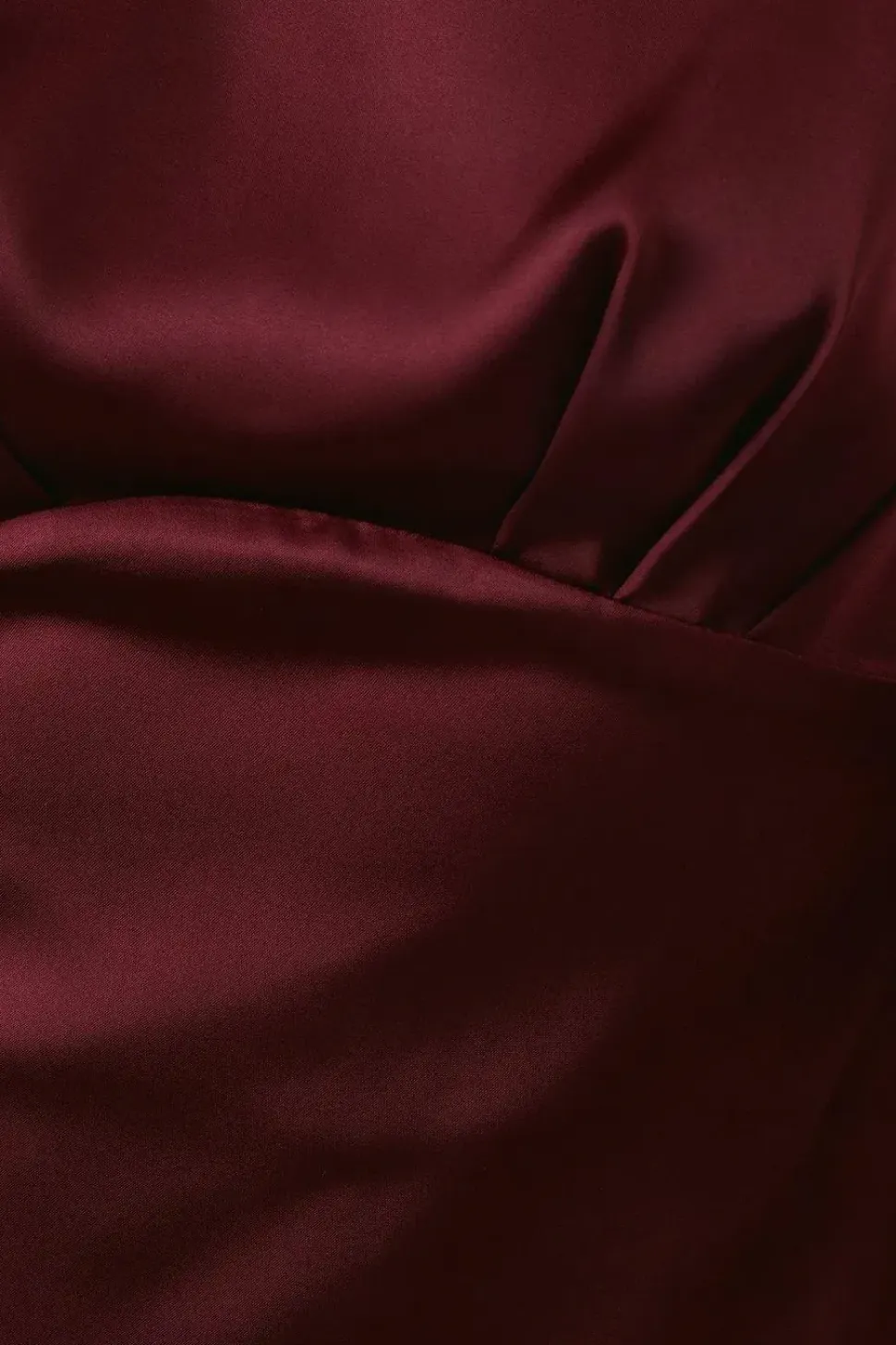 Tie Shoulder Satin Bridesmaid Maxi Dress