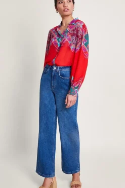 Tiffany Print Blouse