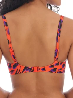 Tiger Bay Plunge Bikini Top Sunset