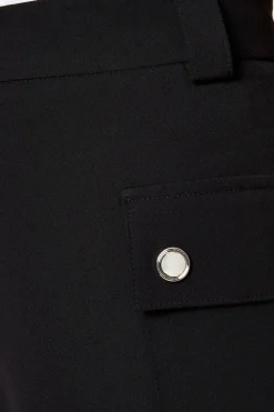 Top Stitch Utility Detail Longline Short