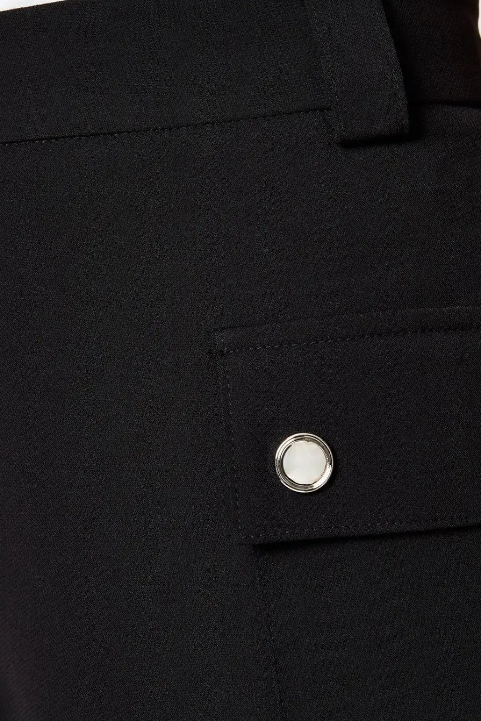 Top Stitch Utility Detail Longline Short