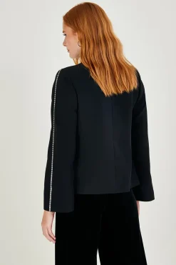 Tori Cape Trimmed Jacket