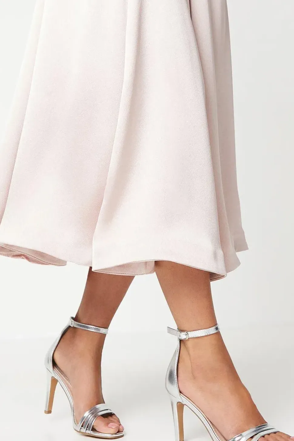 Totti High Stiletto Heel Multi Strap Sandals