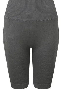 TriDri ribbed seamless 3D fit cycle shorts