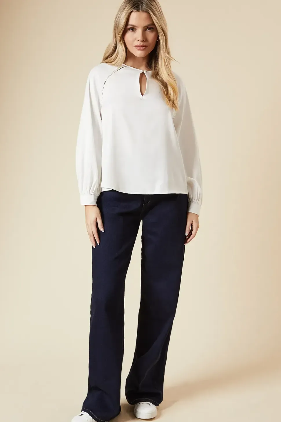 Trim Detail Blouse