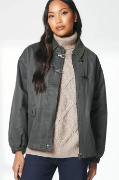 Trim Detail Wax Jacket
