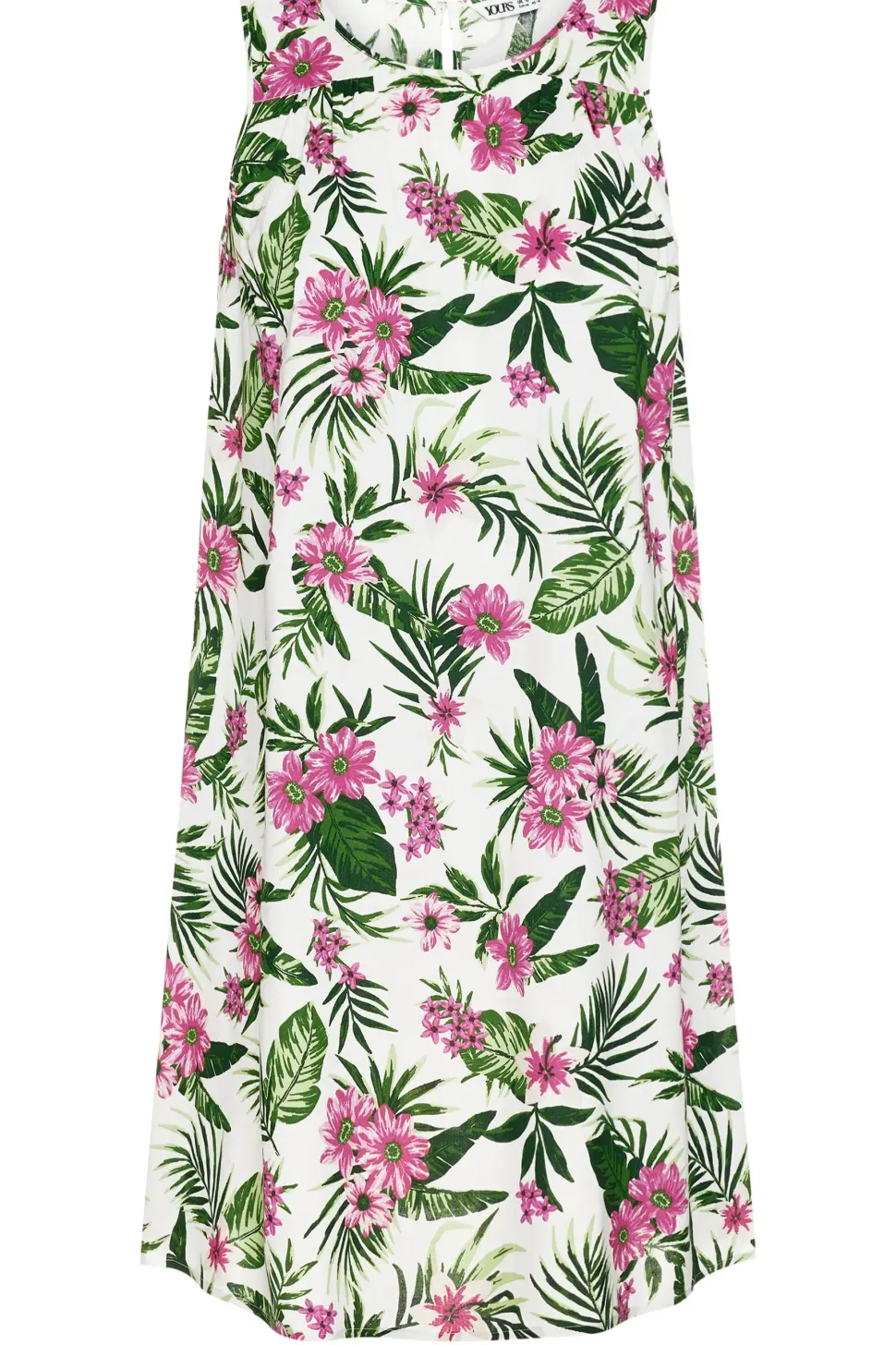 Tropical Print Mini Dress