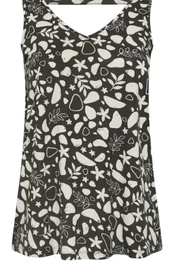 Tropical Print Vest Top