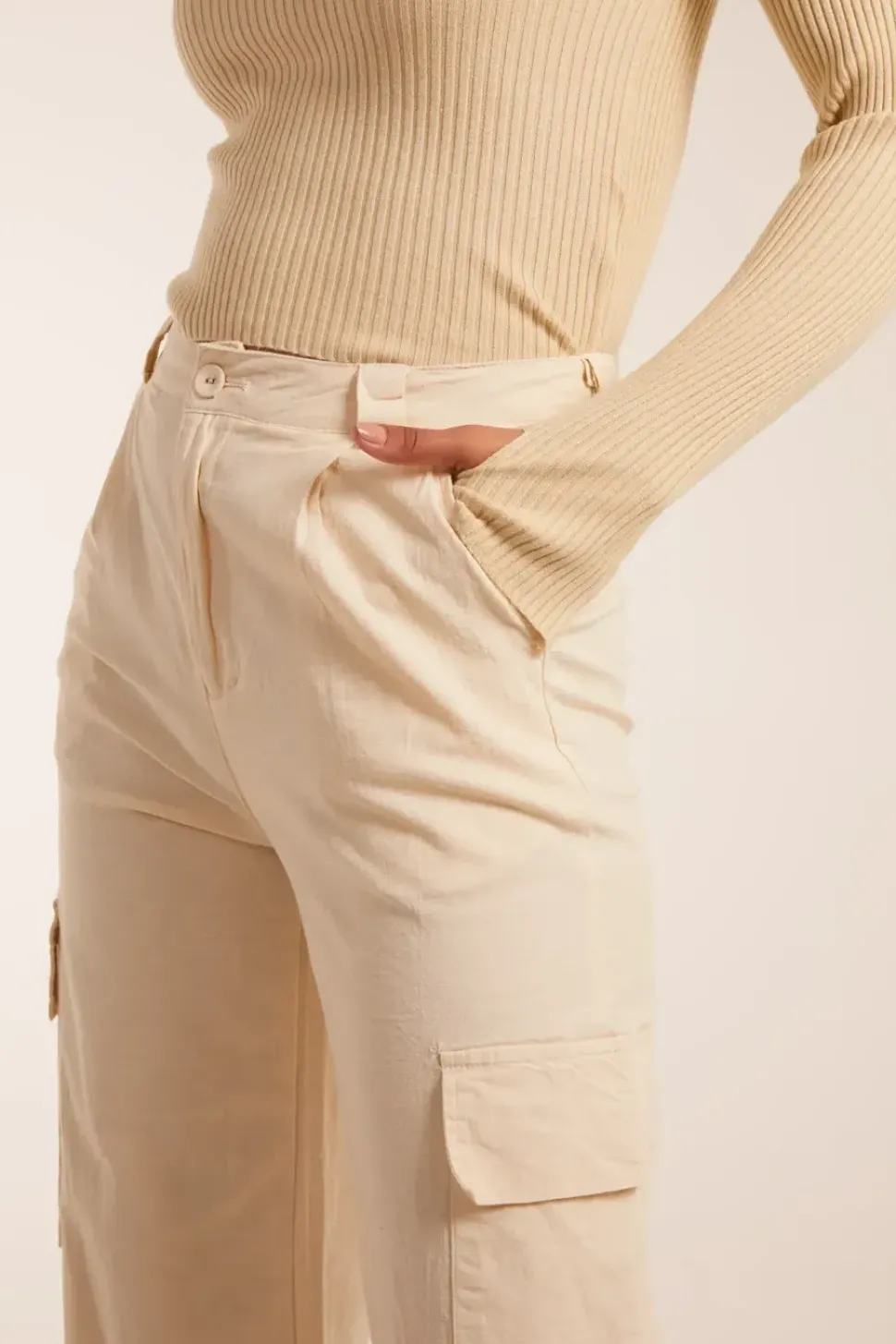Trousers With Side Pocket