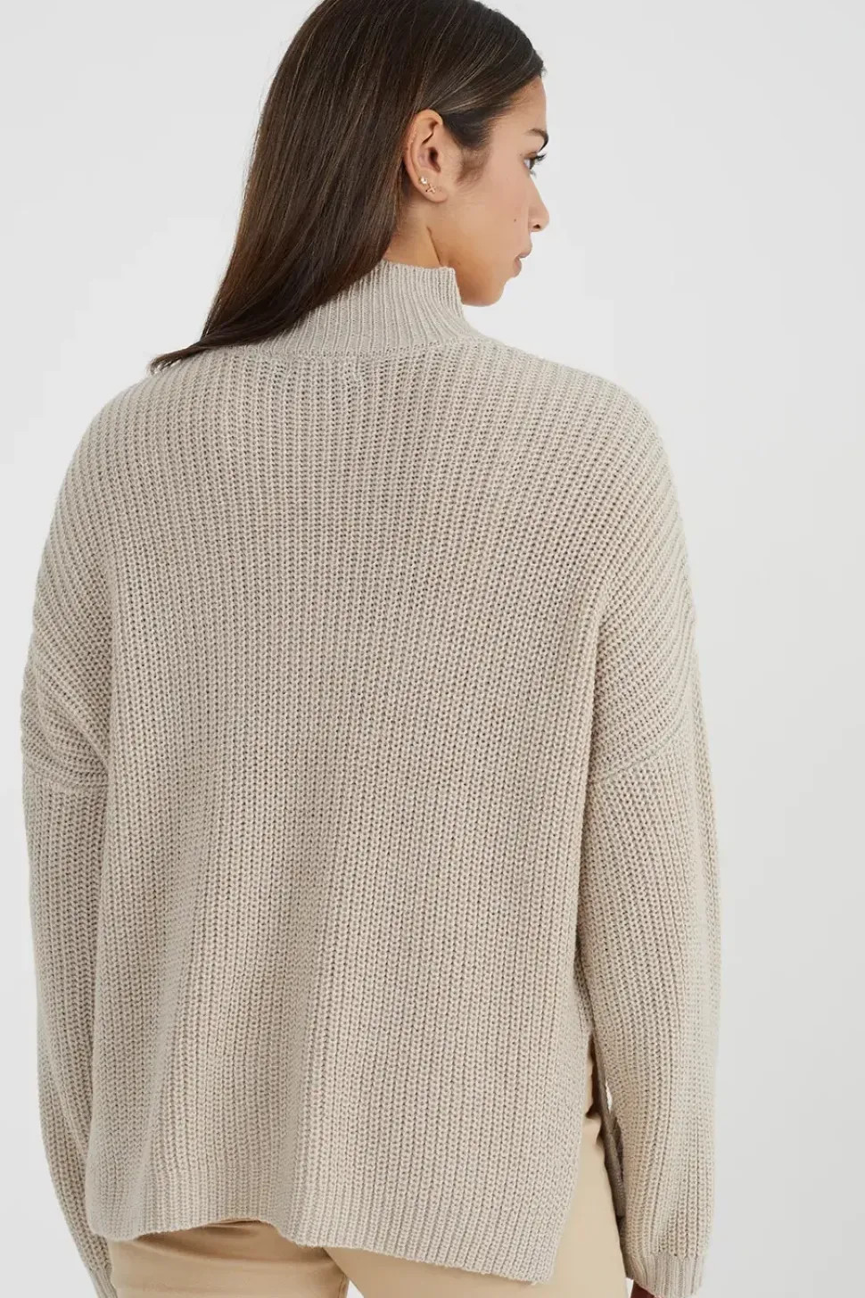 Turtle Neck Oversized Jumper