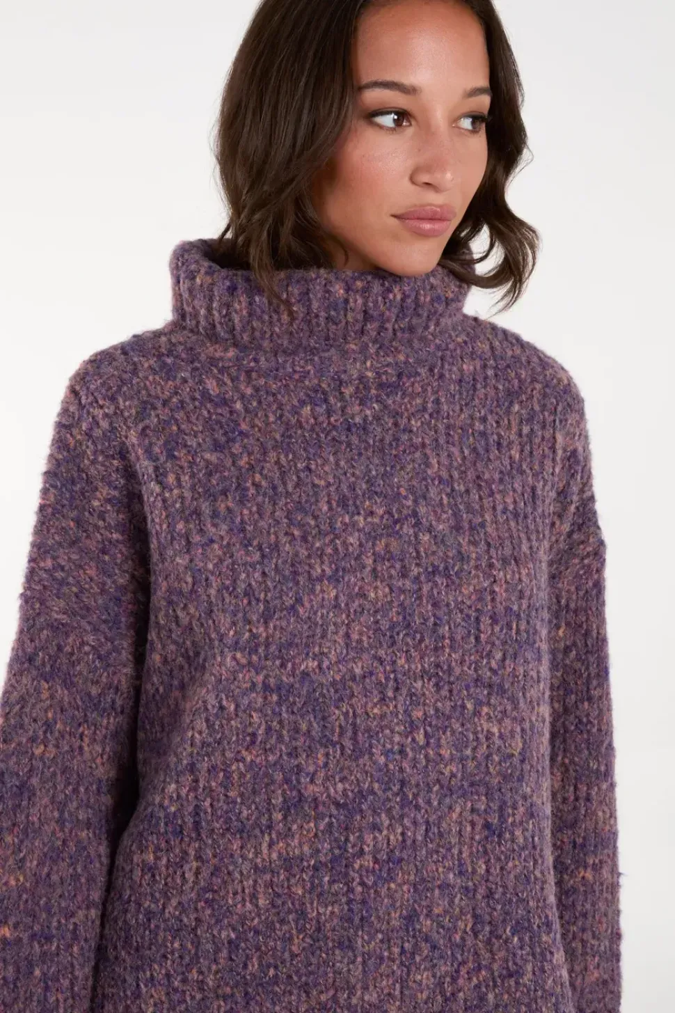 Turtle Neck Specked Jumper
