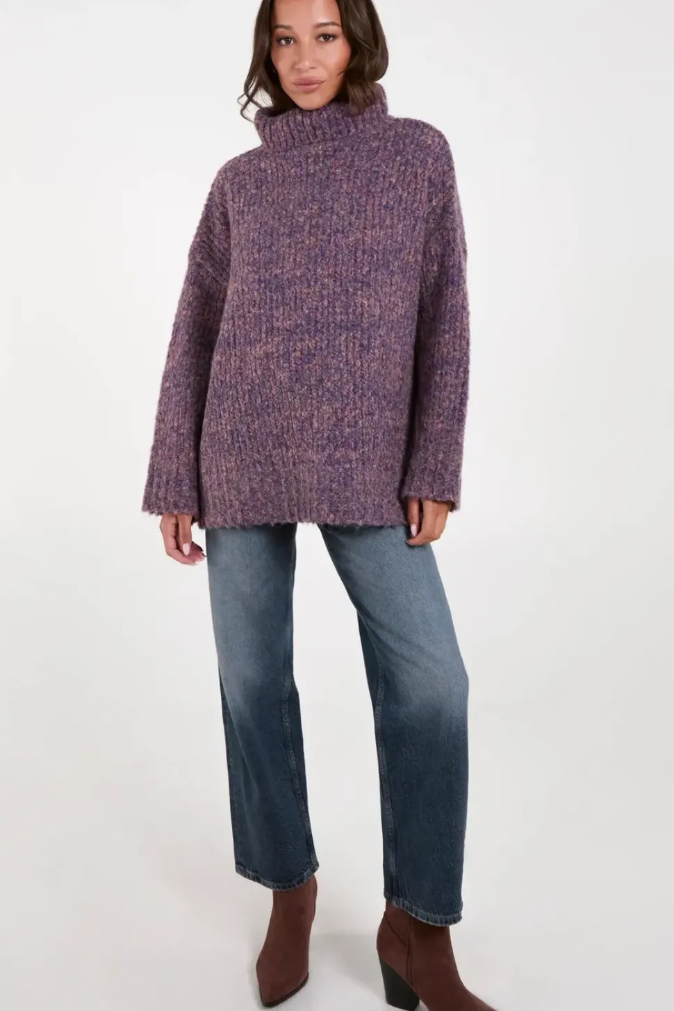 Turtle Neck Specked Jumper