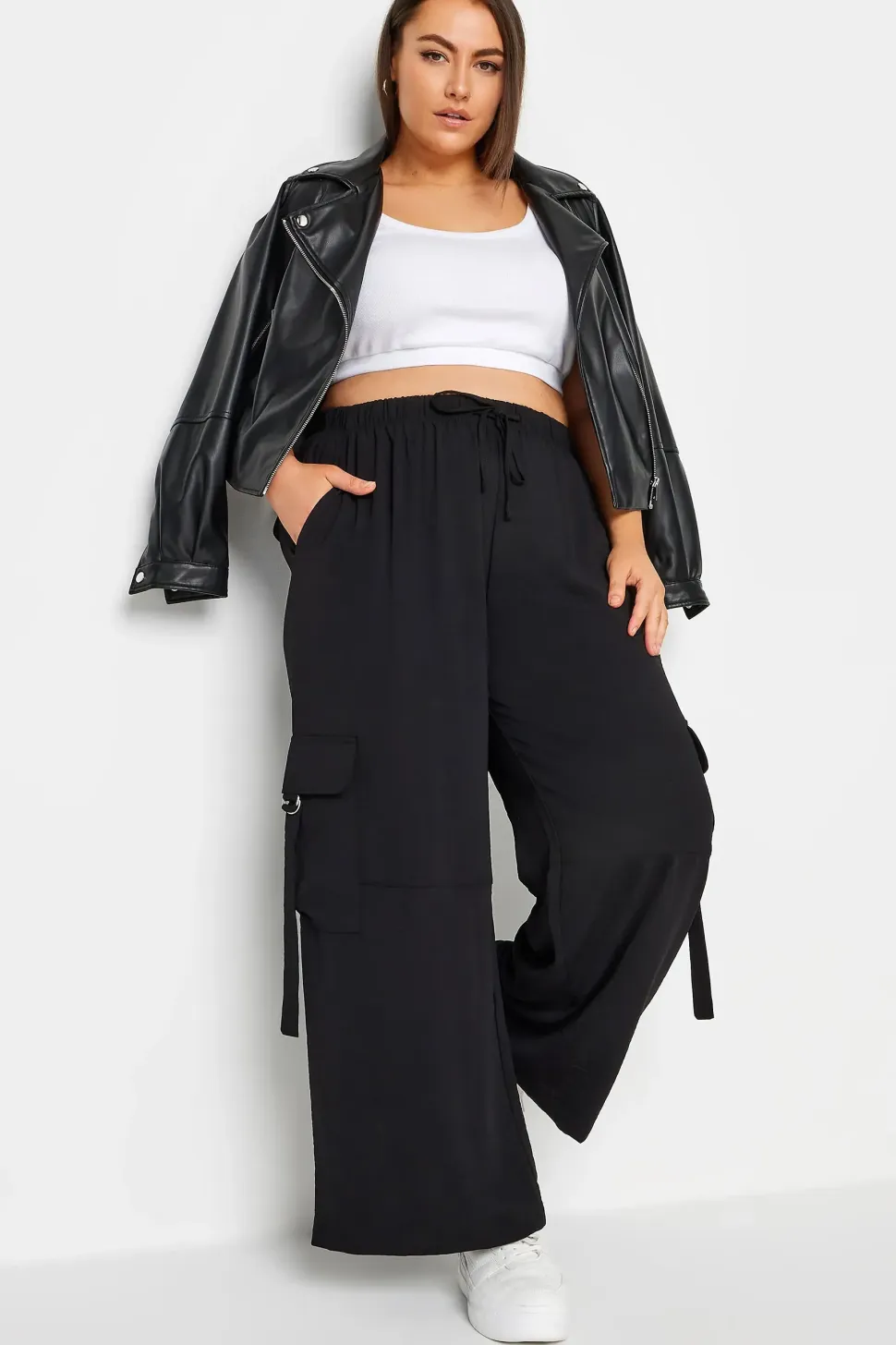 Twill Cargo Trousers