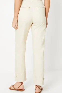 Twill Tab Detail Trouser