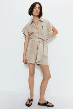 Utility Pocket Detail Playsuit