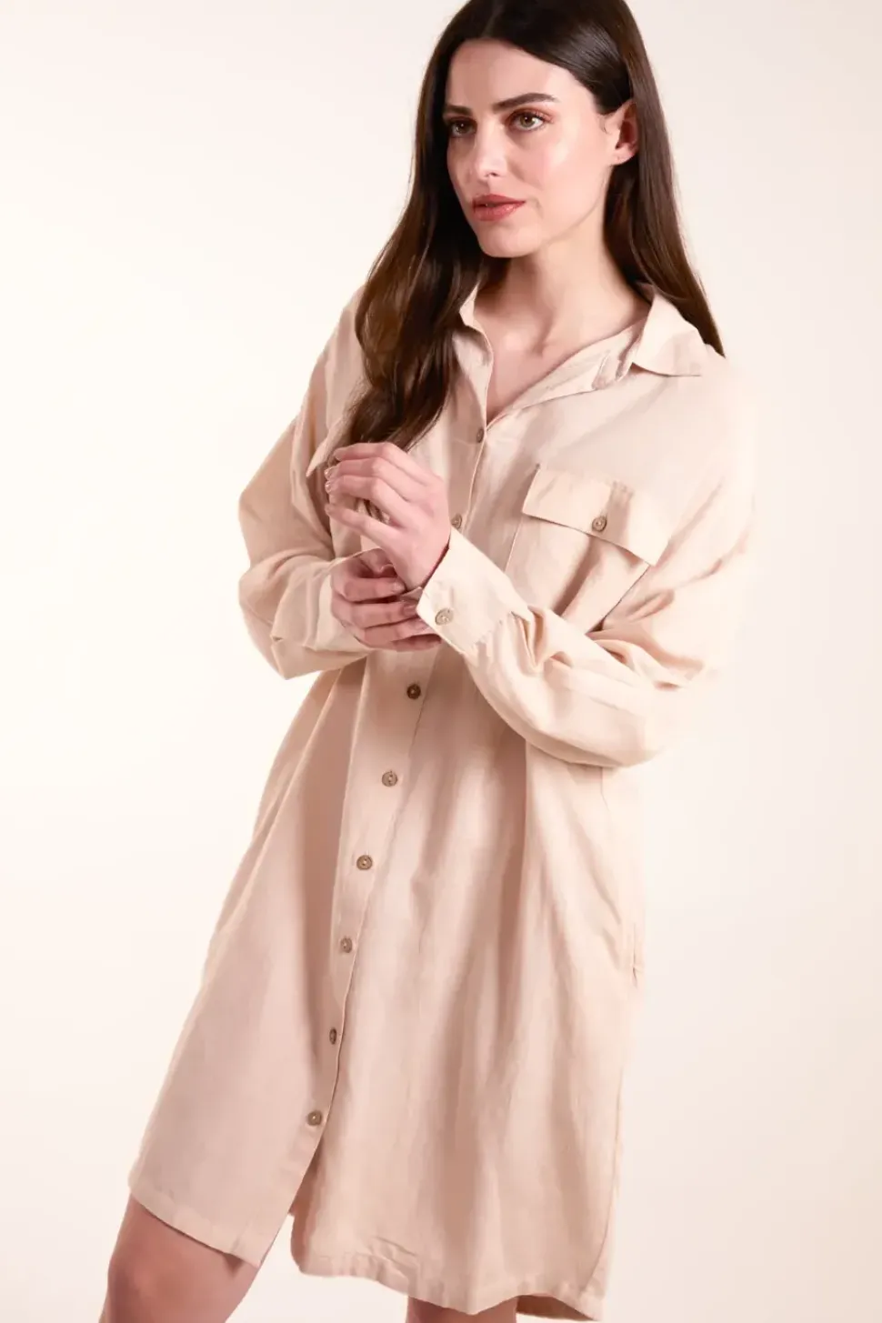 Utility Shirt Dress