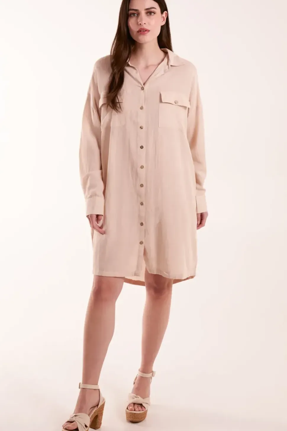 Utility Shirt Dress