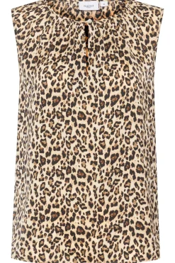 Vanea Sleeveless Round Neck Top-