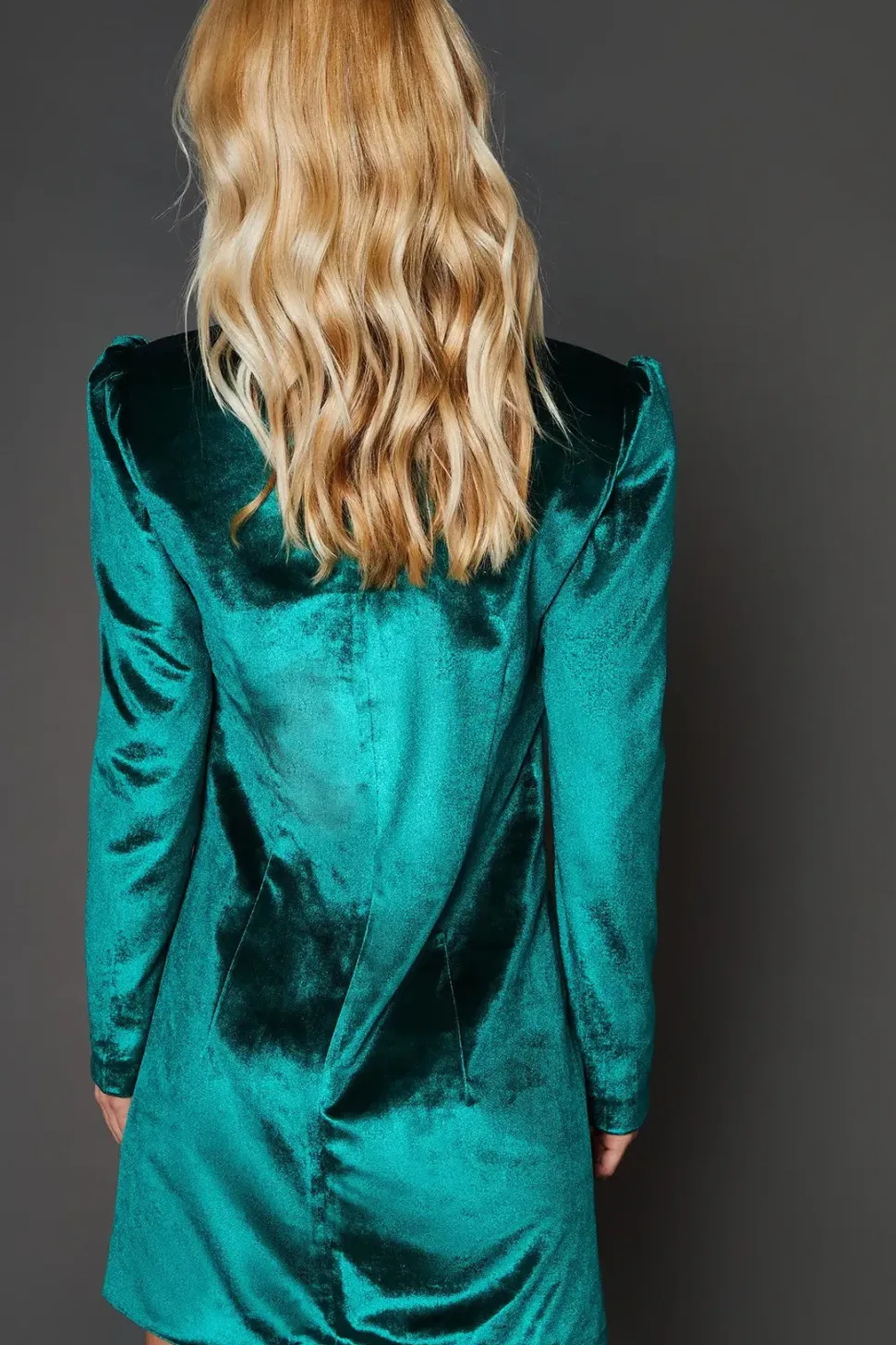 Velvet Blazer Dress
