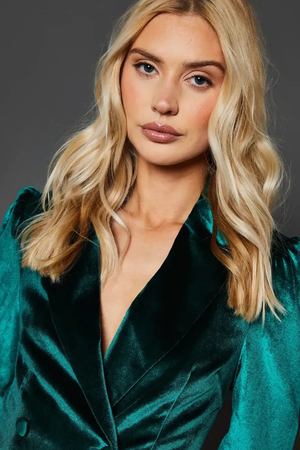 Velvet Blazer Dress