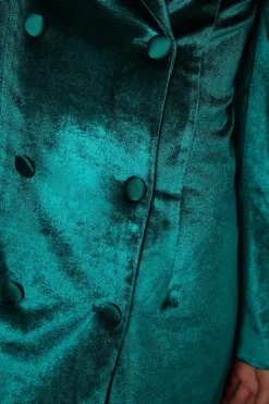 Velvet Blazer Dress