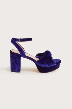 Velvet Knot Heels