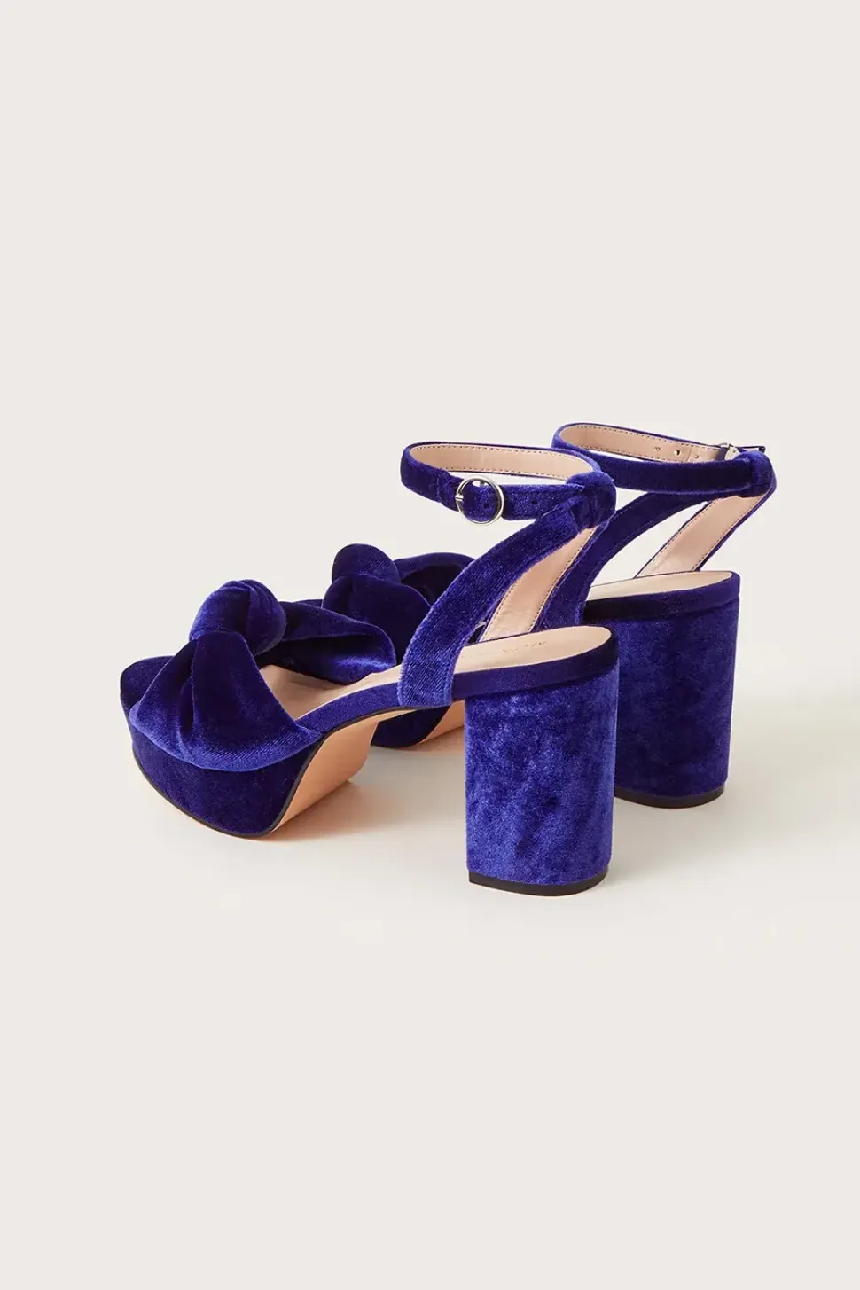 Velvet Knot Heels